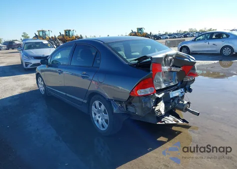 2011 Honda Civic Lx из США, поврежденный, VIN 19XFA1F5XBE034876